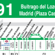 Linea 191Madrid Buitrago