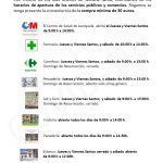 comercios abiertos Semana Santa