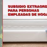 SUBISIDO EXTRAORDINARIO EMPLEADAS DE HOGAR