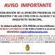reanudación registro y citas de alcalde y arquitecto