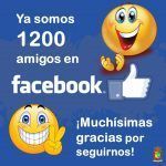 ya somos 1200 amigos en facebook
