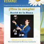 avisos actividades del verano_magia david de la Runa