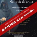 Noche de difuntos en la Necrópolis