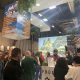 Visitantes en el stand de la Sierra Norte de FITUR