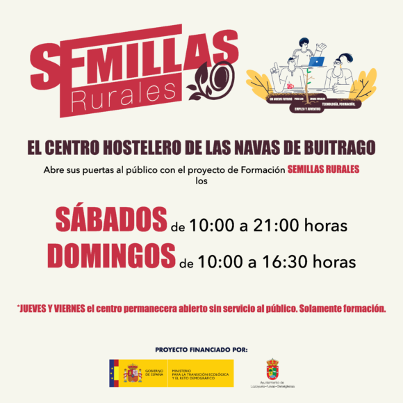 ¡Vermut flamenco en Las Navas de Buitrago! _horario_semillas_rurales