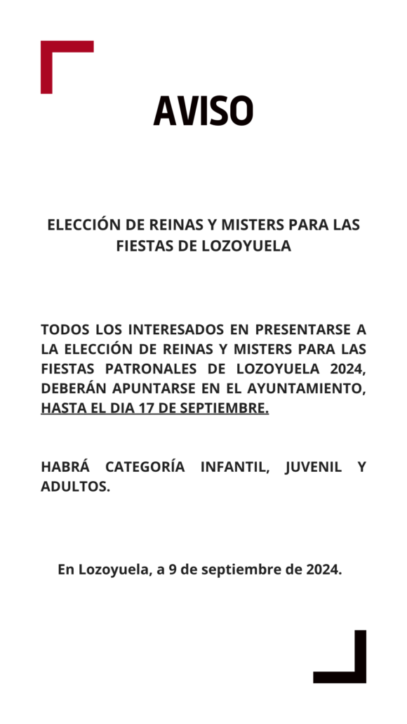 ELECCIÓN DE REINAS Y MISTERS PARA LAS FIESTAS DE LOZOYUELA FELIZ DÍA DEL TRABAJADOR-10