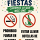 PROHIBIDO FUMAR EN LA CARPA