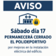 gimnasio cerrado por mejoras